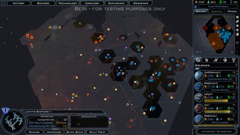 Gameplay: Galactic Civilizations III.